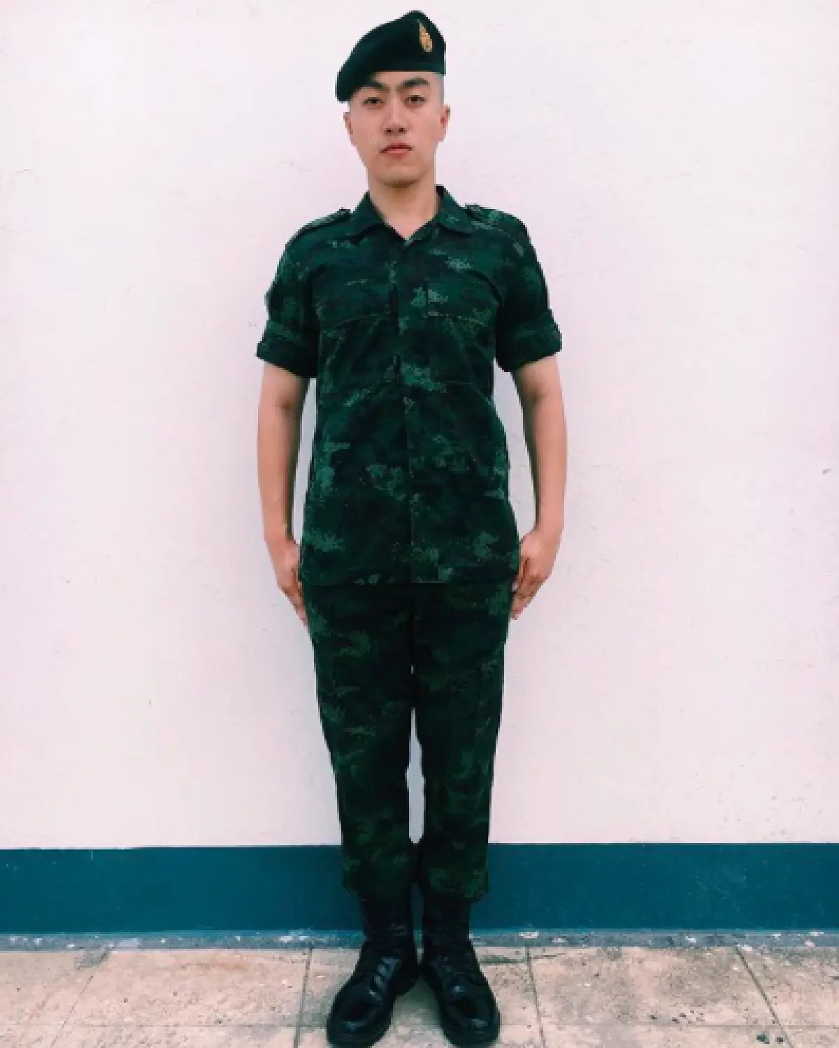 “ซีดี กันต์ธีร์” ยืดอกรับใช้ชาติ! พร้อมเผยภาพแรกในชุดทหาร