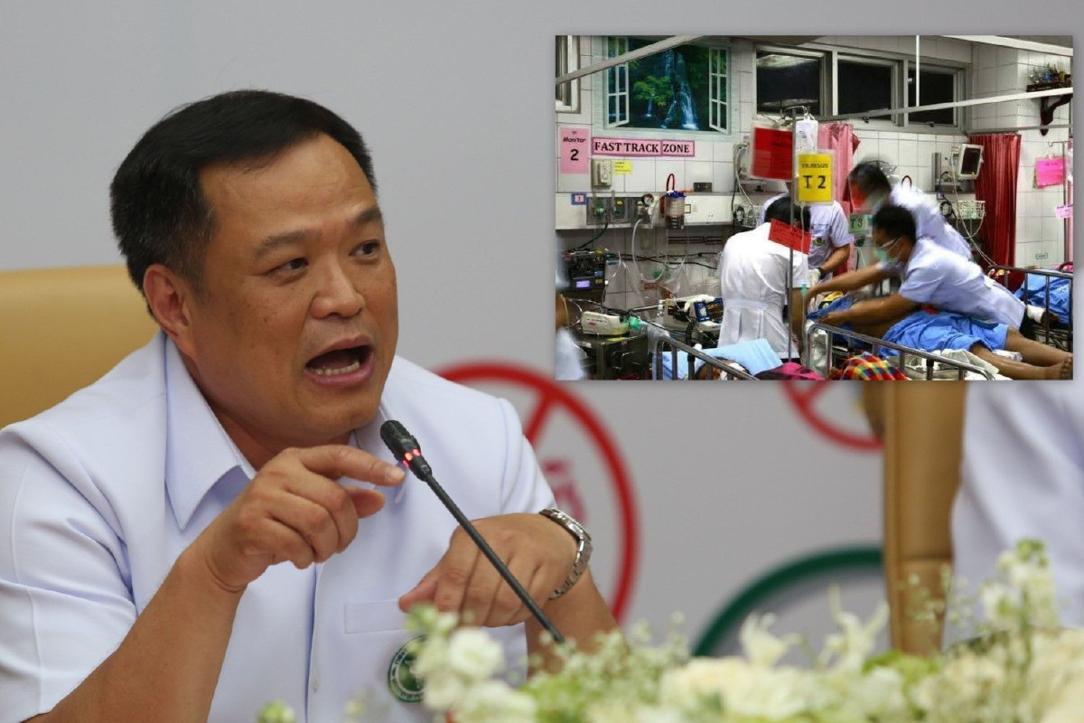 เพื่อการรักษาชีวิตประชาชน! อนุทิน แจงยิบเหตุของบ สธ.เพิ่ม 492 ล้าน เพื่อการรักษาชีวิตประชาชน! อนุทิน แจงยิบเหตุของบ สธ.เพิ่ม 492 ล้าน
