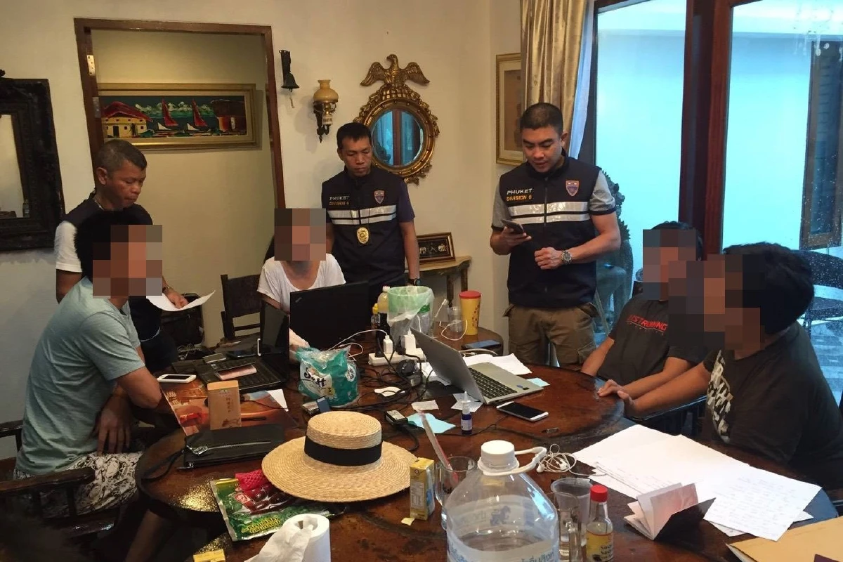 ตำรวจสตม.ทลายแก๊งจีน เช่าบ้านหรูภูเก็ต ลอบเปิด Forex Broker