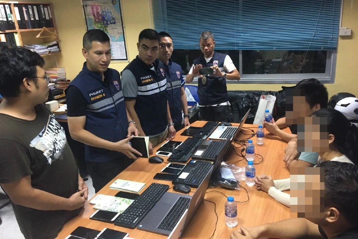 ตำรวจสตม.ทลายแก๊งจีน เช่าบ้านหรูภูเก็ต ลอบเปิด Forex Broker