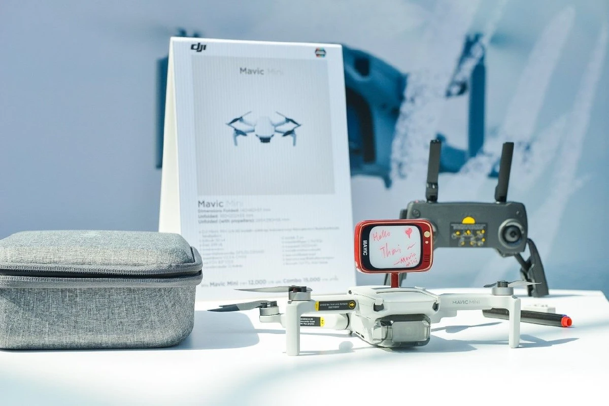 เปิดตัว Mavic Mini โดรนพับได้ขนาดเล็กที่เบาที่สุดบินง่ายปลอดภัย