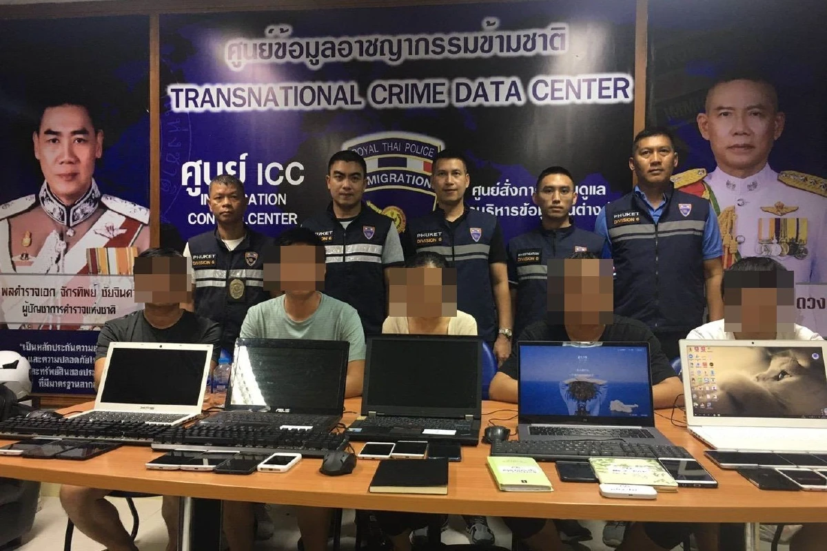 ตำรวจสตม.ทลายแก๊งจีน เช่าบ้านหรูภูเก็ต ลอบเปิด Forex Broker