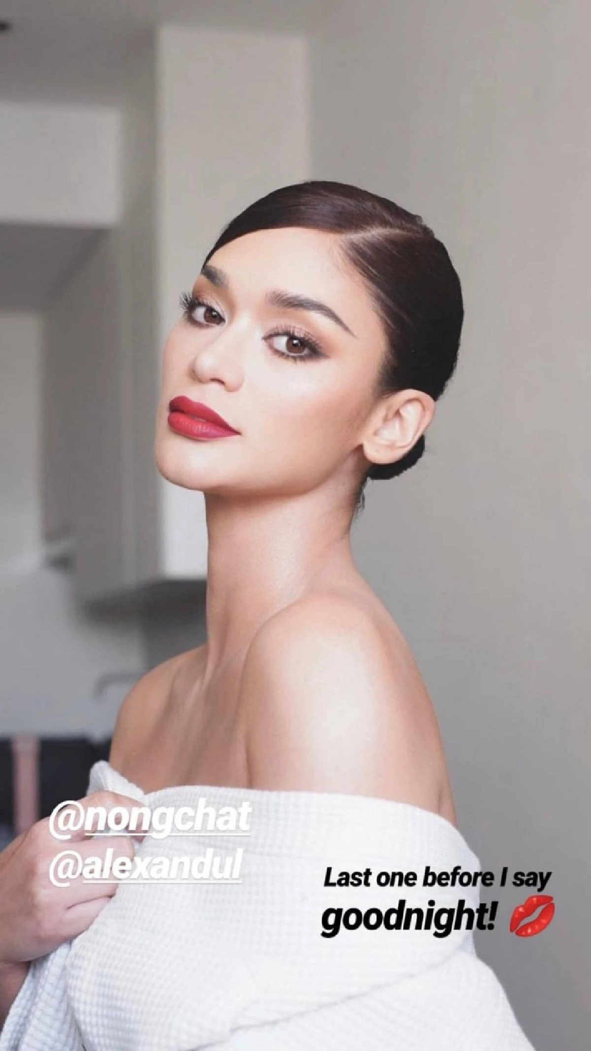 ส่องภาพ เปีย วุลซ์บัค นางงามจักรวาลกับลุคสวยปังที่เนรมิตโดย น้องฉัตร