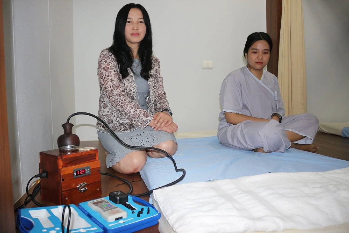 ชุดประคบสมุนไพรพลังงานไฟฟ้า  นวัตกรรมฝีมือคนไทย คลายปวดเมื่อยได้จริง