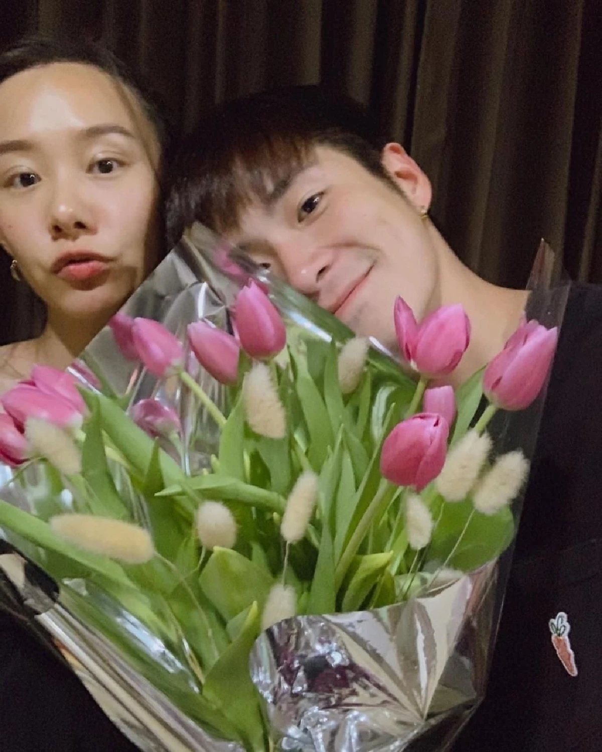 หวานแต่ไม่หวือหวา! อาเล็ก เอ่ยปากชมแฟนสาว เต้ย ภาพเบลอแต่เธอน่ารัก