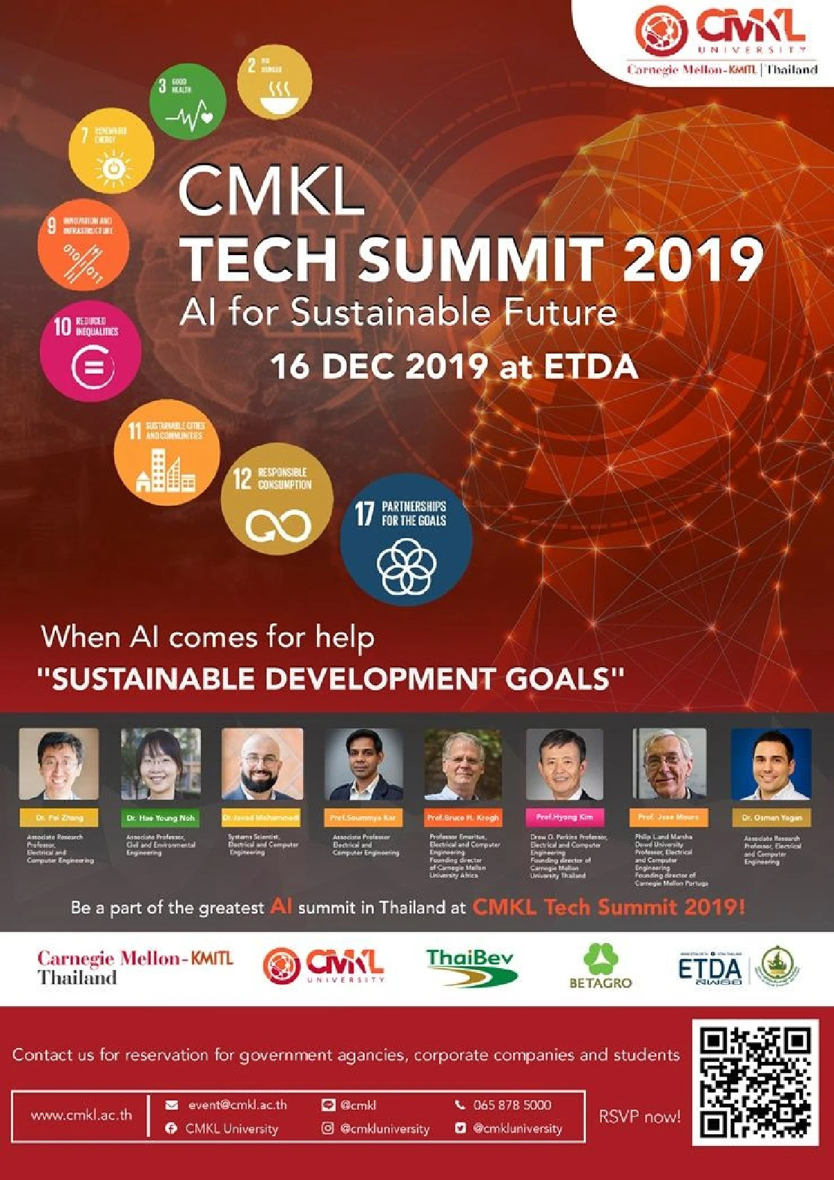 มหาวิทยาลัย CMKL เชิญร่วมงาน “CMKL TECH SUMMIT 2019” สัมมนาด้าน AI ครั้งยิ่งใหญ่ส่งท้ายปี