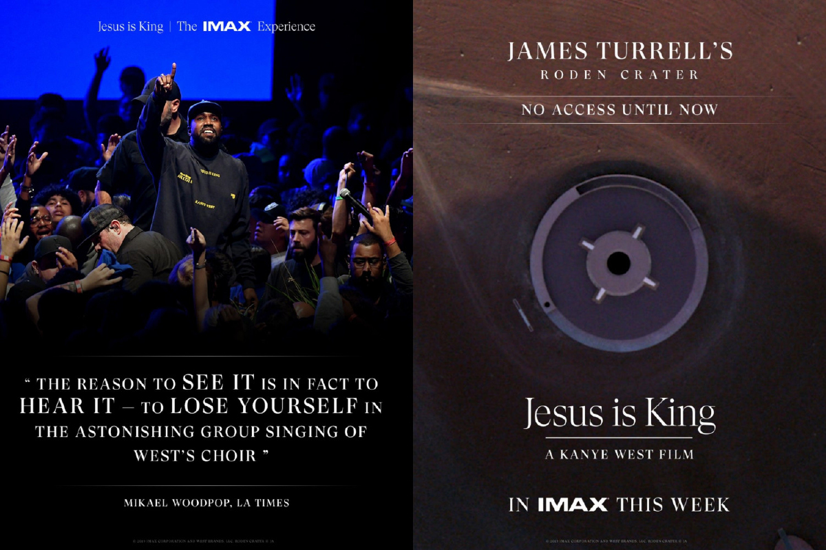 “Jesus is King” ผลงาน คานเย เวสต์ นักดนตรีฮิปฮอปชื่อดัง เข้าฉาย 29 พ.ย.นี้บนจอไอแมกซ์ “Jesus is King” ผลงาน คานเย เวสต์ นักดนตรีฮิปฮอปชื่อดัง เข้าฉาย 29 พ.ย.นี้บนจอไอแมกซ์