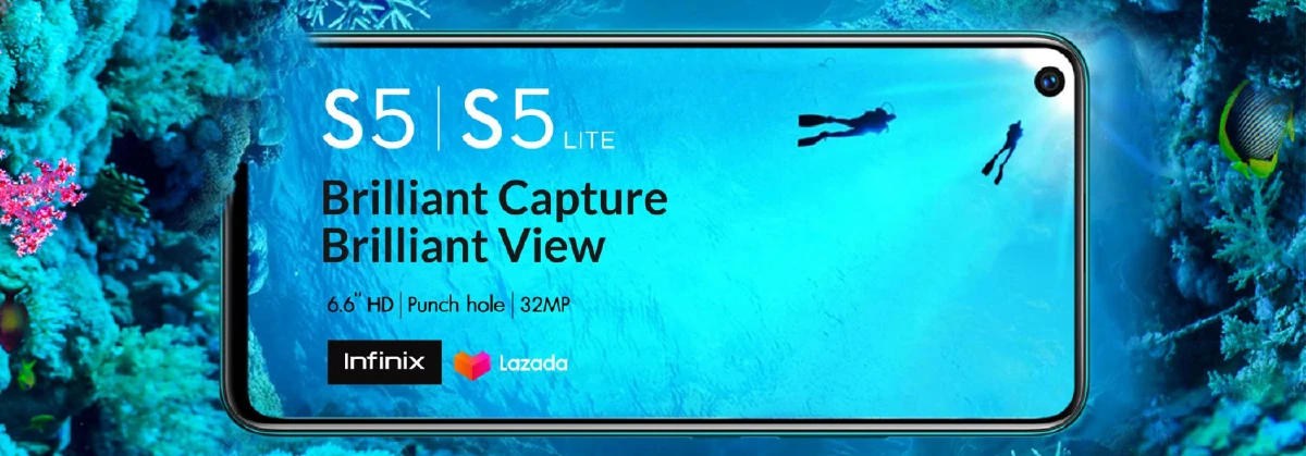 Infinix จ่อเปิดตัว Infinix S5 สมาร์ทโฟนระดับโลกที่มาแรงที่สุดในขณะนี้ พร้อมเปิดให้คุณเป็นเจ้าของก่อนใคร 2-11 ธ.ค. นี้ ทางลาซาด้า
