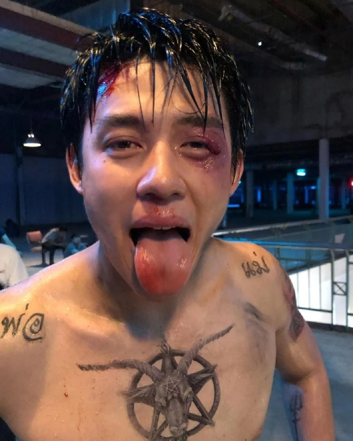 รอยแผลแห่งประสบการณ์! หมาก ปริญ เผยภาพผิดคิวบู๊มีเลือดจริงผสมแต่งเอฟเฟกต์