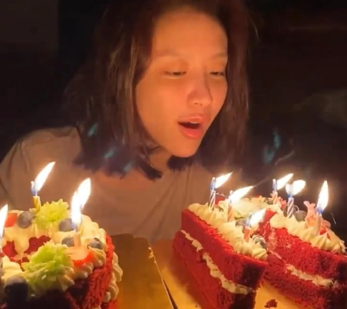 ใกล้แต่งยิ่งหวาน! น้ำชา ชีรณัฐ ยิ้มแก้มปริ ดร.วาว ยกเค้กเซอร์ไพรส์วันเกิดอบอุ่น