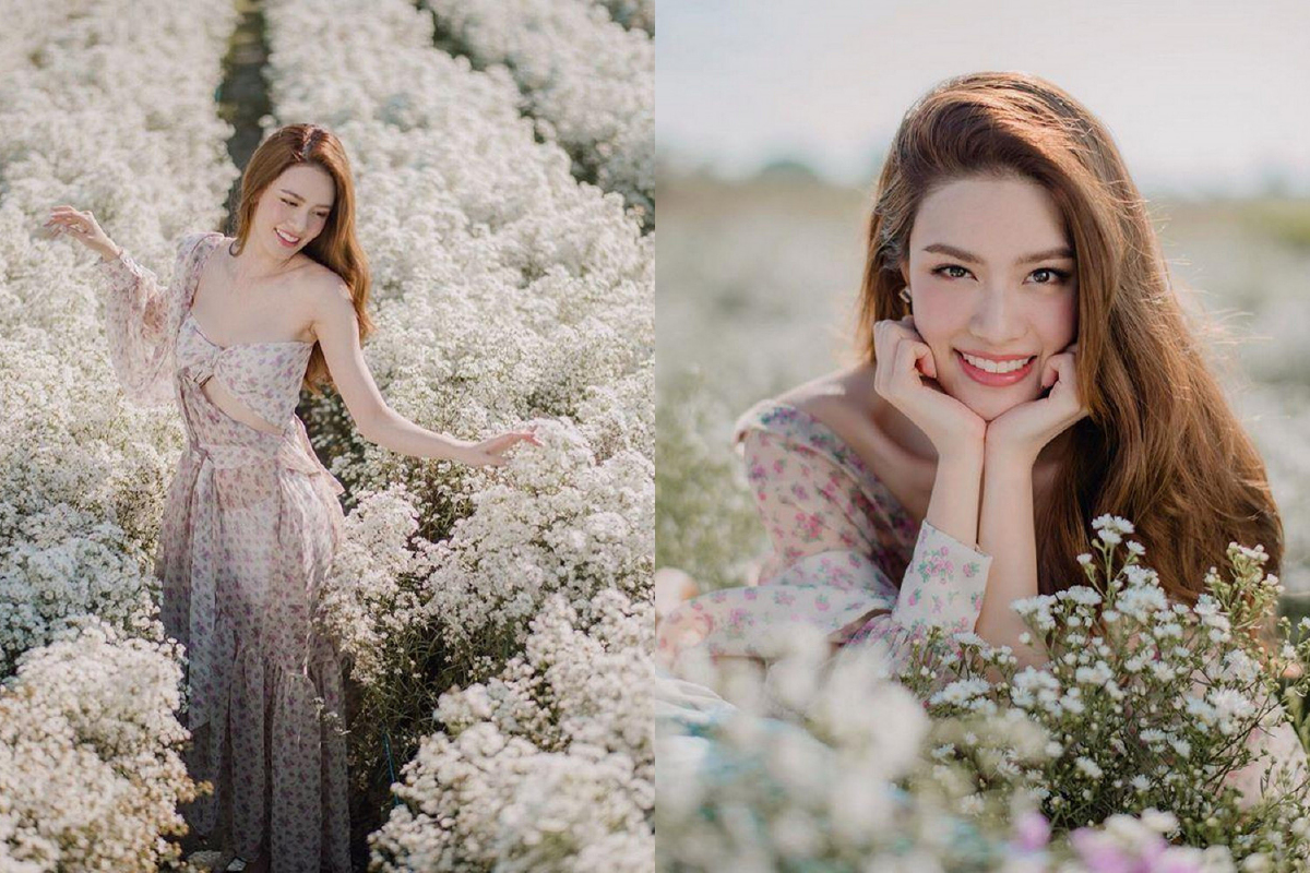 ถ่ายเล่นๆแต่เป๊ะทุกรูป! เกรซ กาญจน์เกล้า สวยออร่ากระจาย ท่ามกลางทุ่งดอกไม้ที่เชียงใหม่ ถ่ายเล่นๆแต่เป๊ะทุกรูป! เกรซ กาญจน์เกล้า สวยออร่ากระจาย ท่ามกลางทุ่งดอกไม้ที่เชียงใหม่