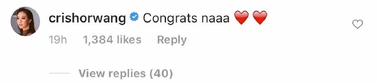 ลุ้นคืนดีอีกครั้ง! คริส หอวัง ร่วมแสดงความยินดีอดีตเพื่อนซี้ เจนี่ คลอดลูกสาว