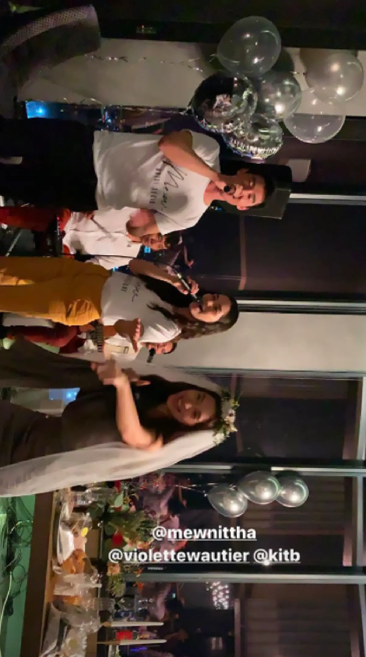 "มิว นิษฐา" สุดเซอร์ไพรส์! เหล่าเพื่อนสนิทรวมตัวจัดงานปาร์ตี้สละโสดให้