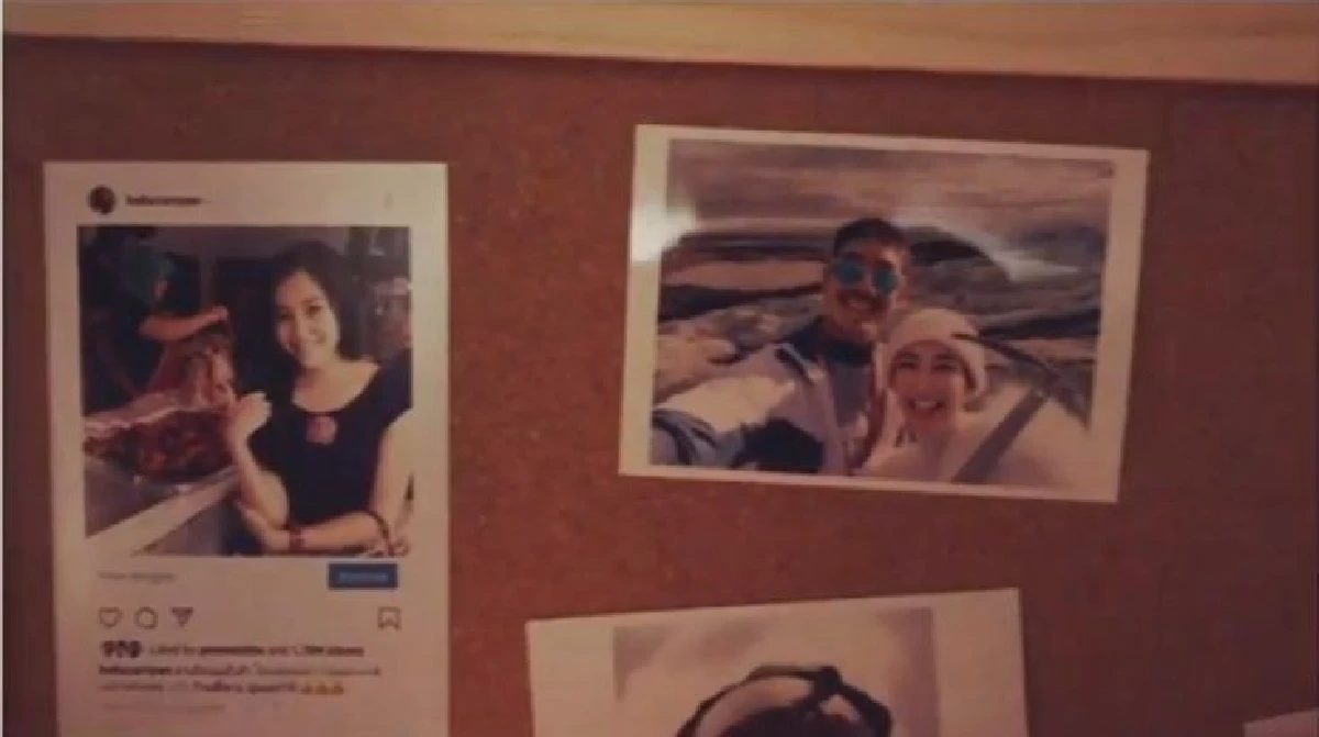 เวียร์ โชว์หวานทำบอร์ดรวมภาพ เบลล่า เป็นของขวัญวันครบรอบรัก (คลิป)