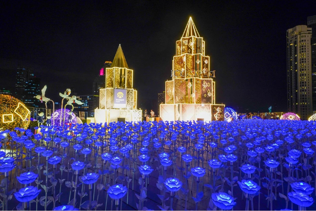 ‘ไอคอนสยาม’ จัดงาน “ICONSIAM The Garden of Dazzling Lights”