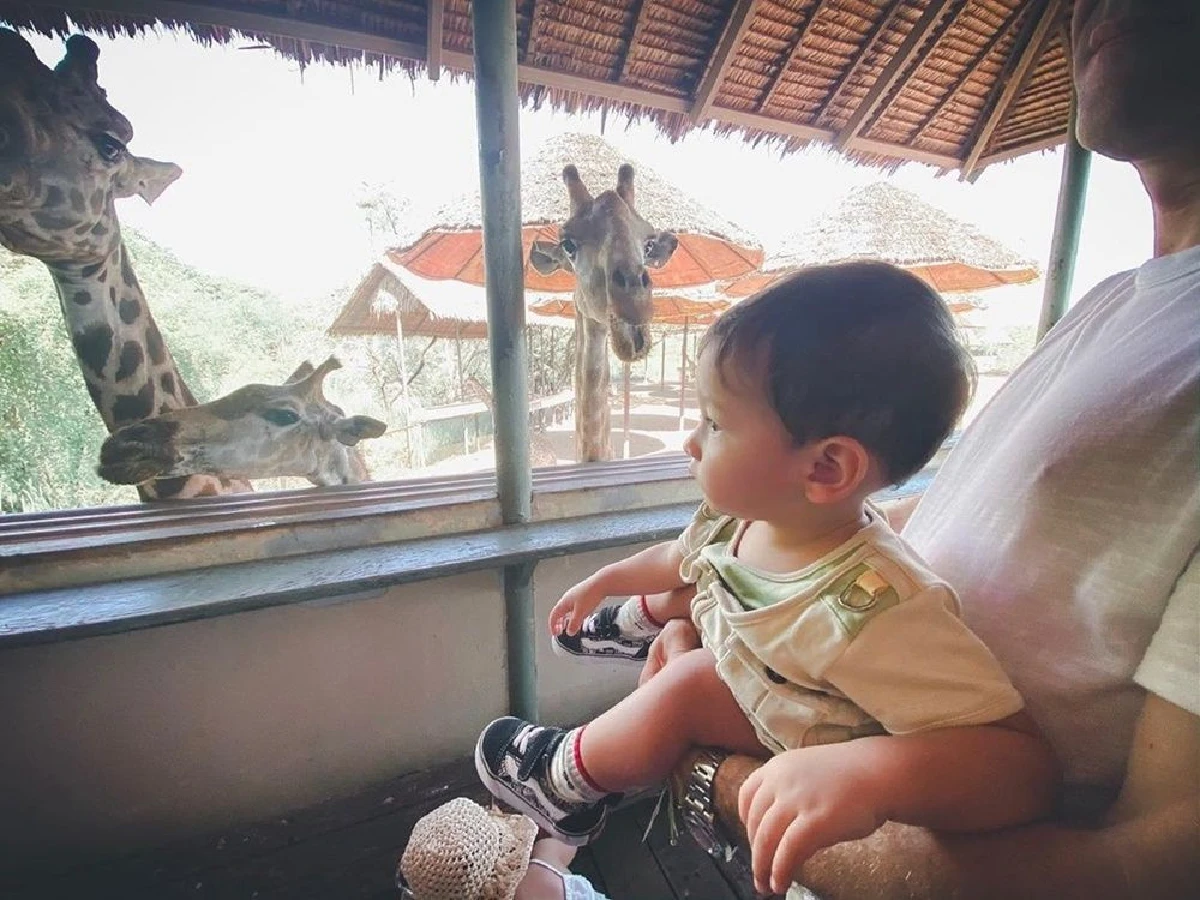 เมญ่า-อดีตสามี พาลูกเที่ยวสวนสัตว์ ทำหน้าที่พ่อแม่เต็มที่แม้วันนี้ไม่ได้เป็นคู่ชีวิตแล้ว