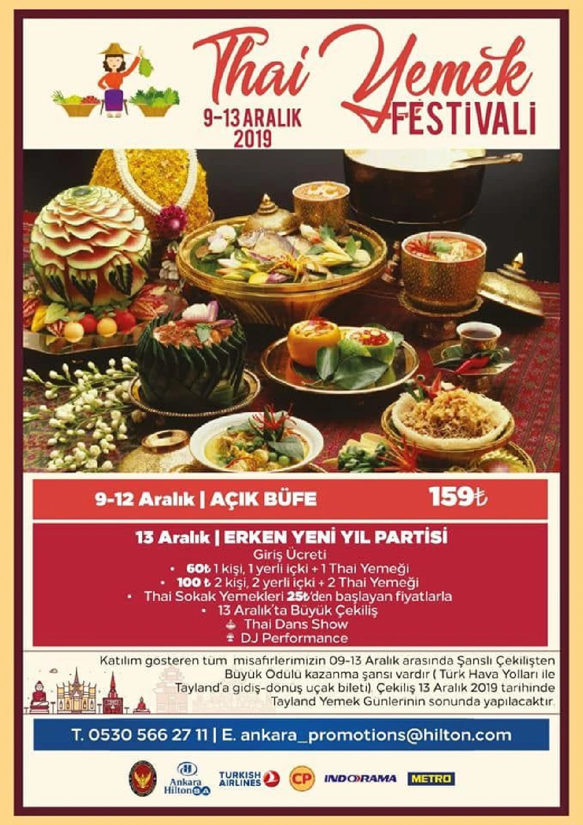 สถานทูตไทยในตุรกี จัดงาน “เทศกาลอาหารไทย” โชว์เมนู Street Food