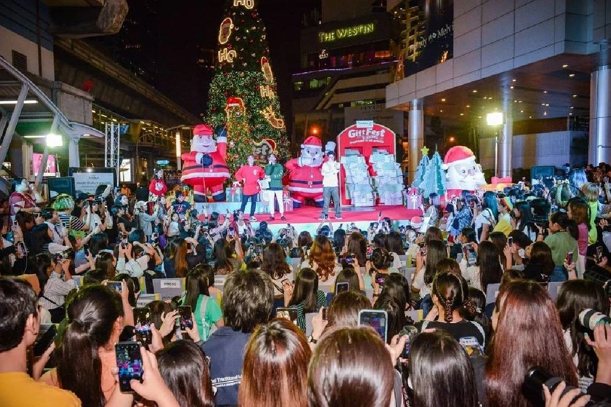 เทอร์มินอล21 อโศก รวม 3 หนุ่มสุดฮอต เจเจ-แบงค์-กัปตัน ฉลองความสุขเทศกาลส่งท้ายปี