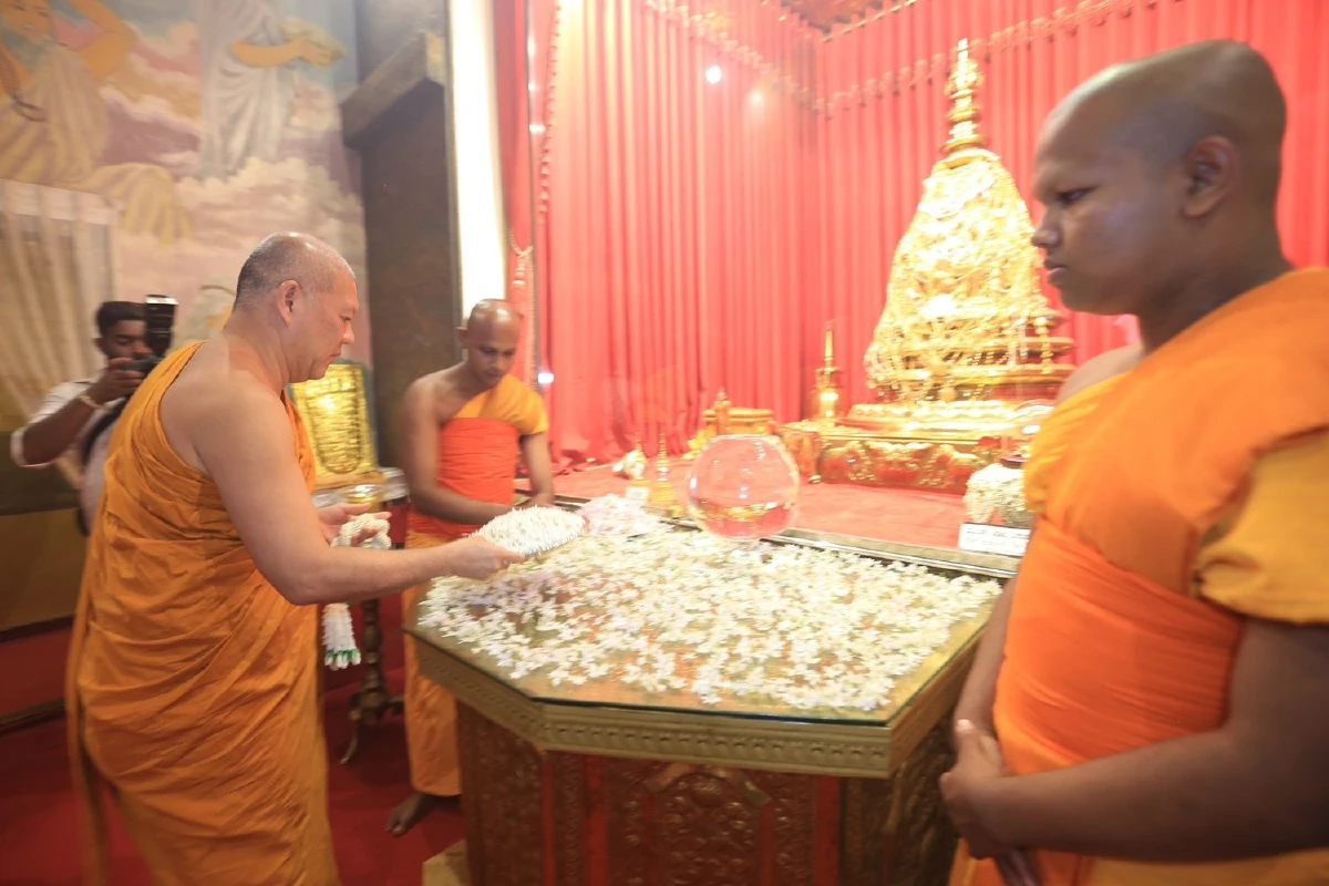 เปิดภาพ“พระบรมเกศาธาตุ”จากศรีลังกา ประดิษฐานวัดบวรนิเวศวิหาร 15ธ.ค.นี้