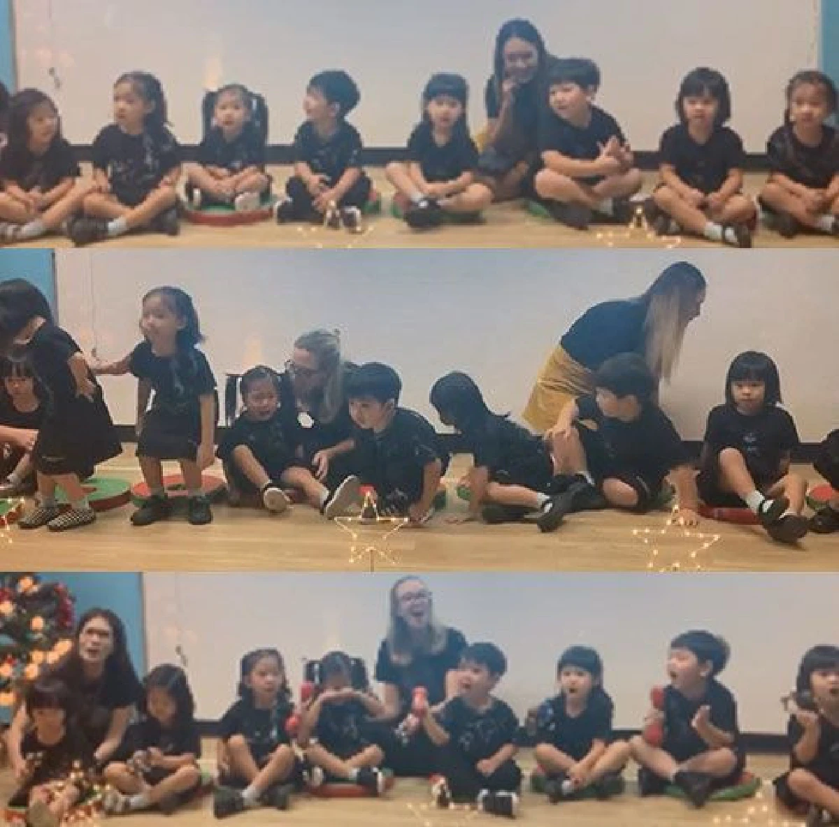 เริ่มแล้วหยุดไม่ได้ "น้องเป่าเปา” ร้องเพลงคริสต์มาสอยู่ดีๆ ก็ร้องไห้ เพราะกลัวพ่อแม่กลับบ้าน