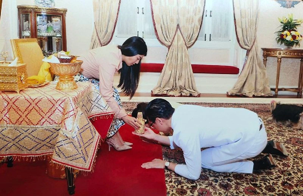 "เจ้าฟ้าสิริวัณณวรี" โปรดเกล้าฯ ประกอบพิธีสมรสพระราชทาน "มิว-เซนต์"