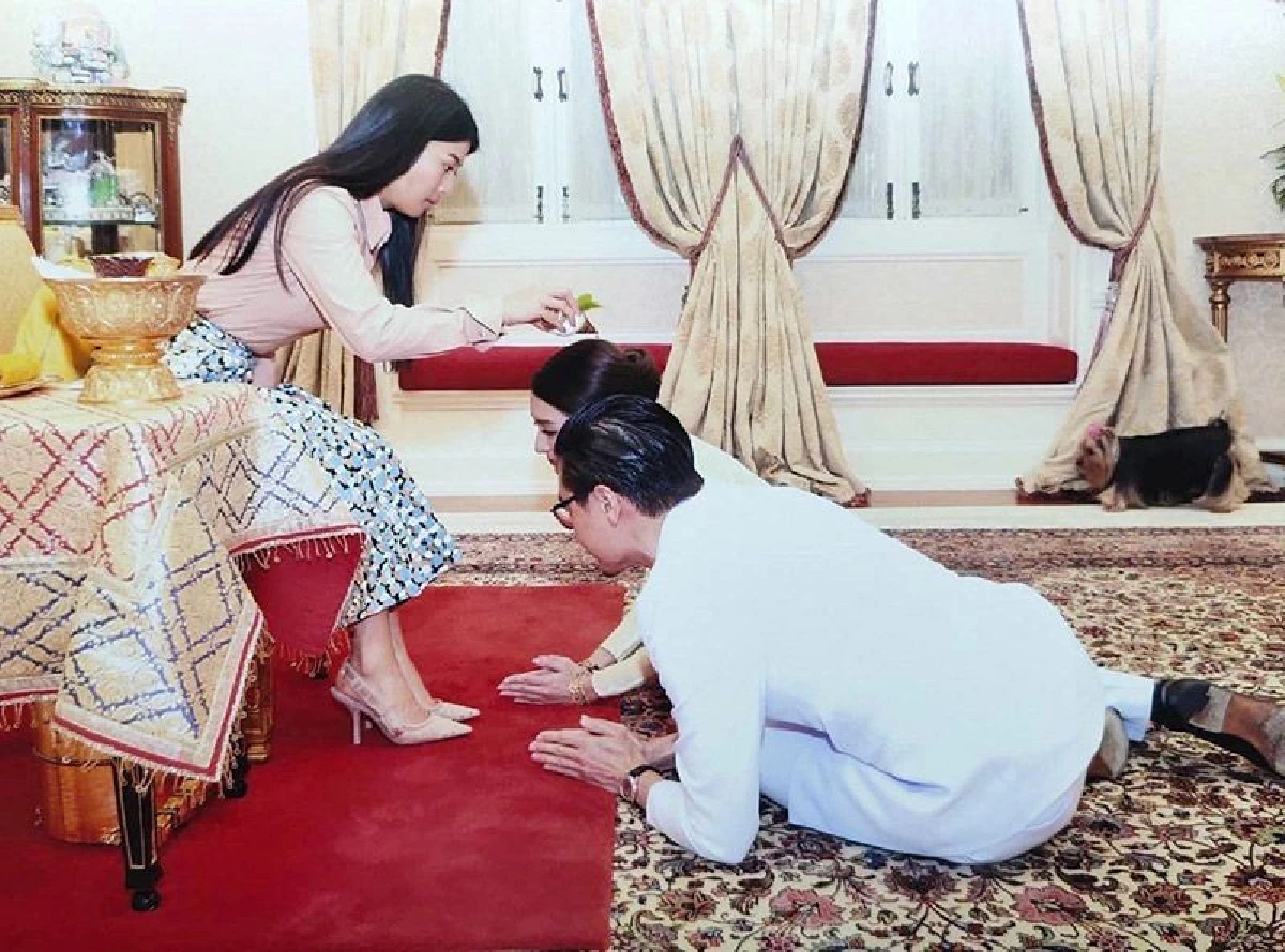 "เจ้าฟ้าสิริวัณณวรี" โปรดเกล้าฯ ประกอบพิธีสมรสพระราชทาน "มิว-เซนต์"