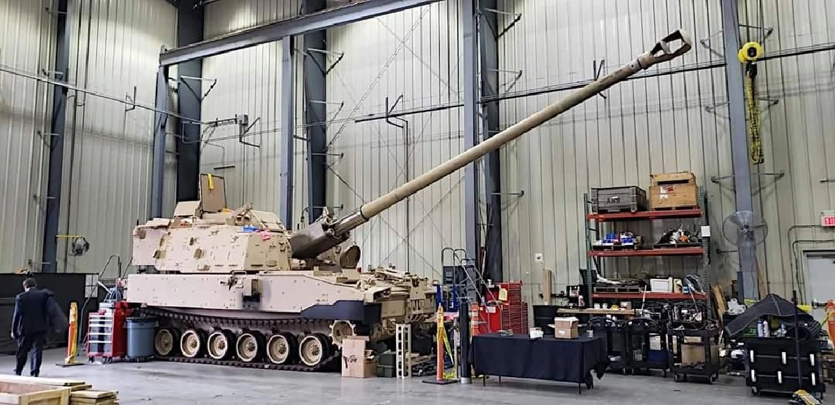 เผยภาพลับซูเปอร์ปืนใหญ่ของสหรัฐเตรียมพัฒนาให้ยิงไกล100กม.