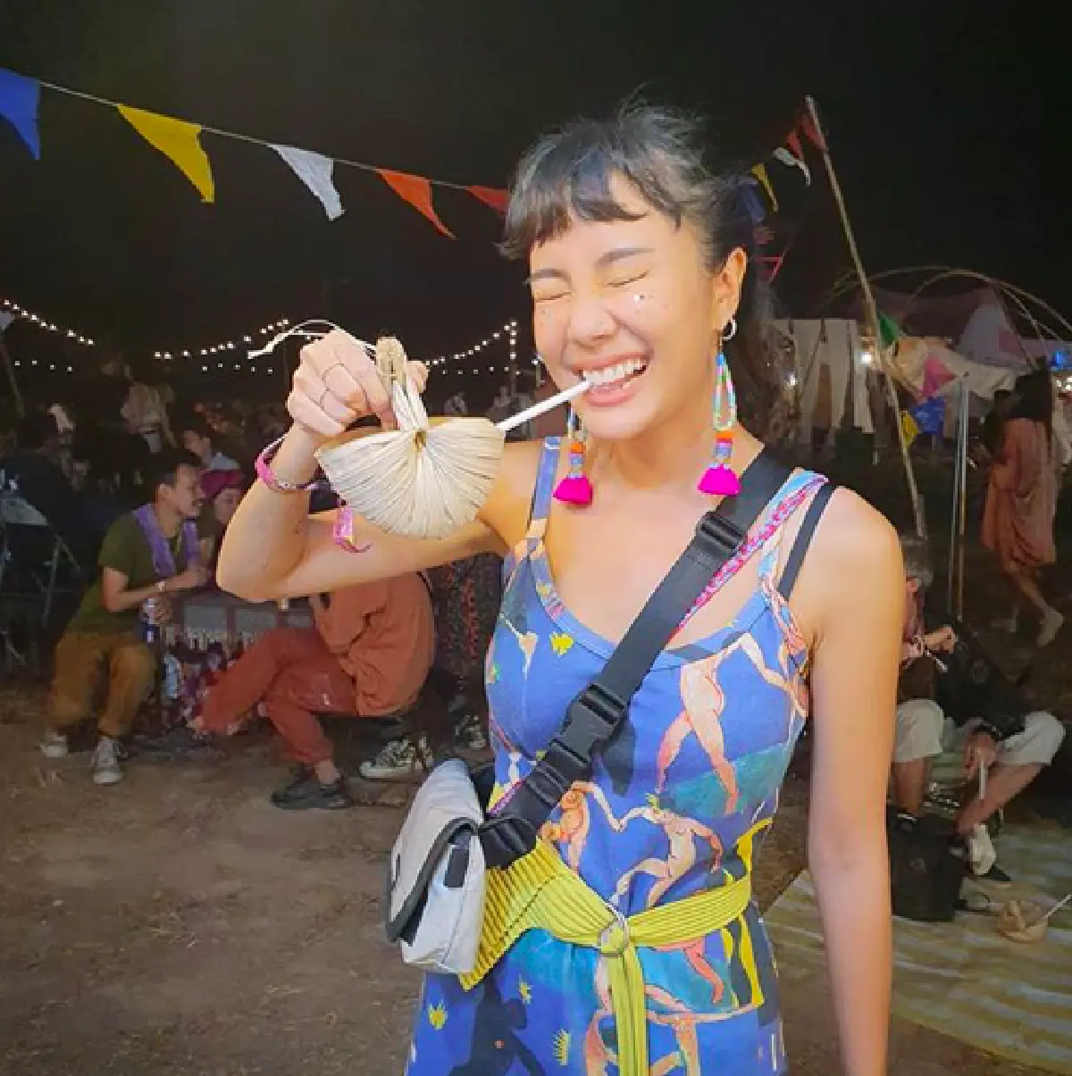คนบันเทิงจัดเต็มกับแฟชั่นสุดชิคร่วมงานเทศกาลแห่งปี Wonderfruit 2019