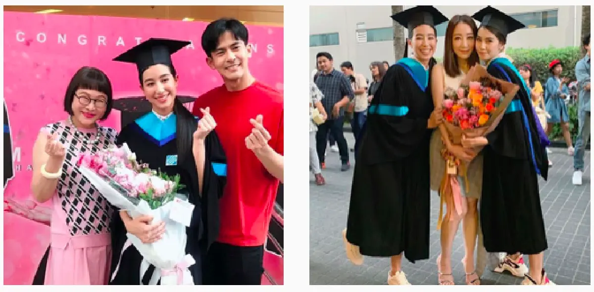 “มิ้นต์ ชาลิดา" หายเหนื่อย 7 ปีเรียนจบปริญญาตรีแล้ว หลังทำงานหาเงินส่งตัวเองเรียน