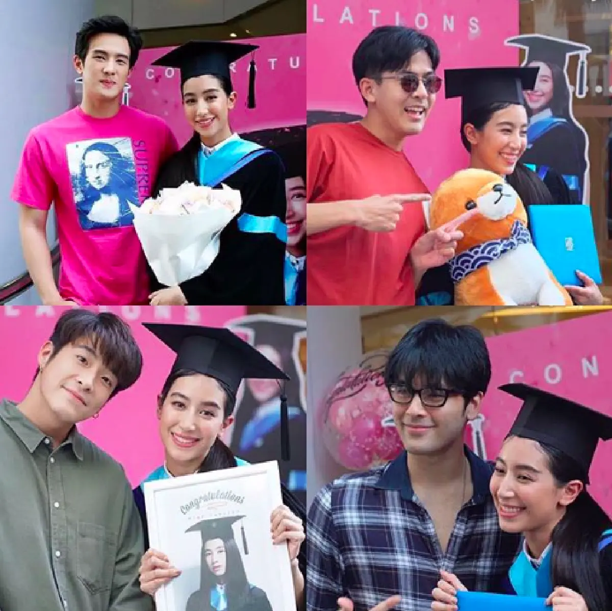 “มิ้นต์ ชาลิดา" หายเหนื่อย 7 ปีเรียนจบปริญญาตรีแล้ว หลังทำงานหาเงินส่งตัวเองเรียน