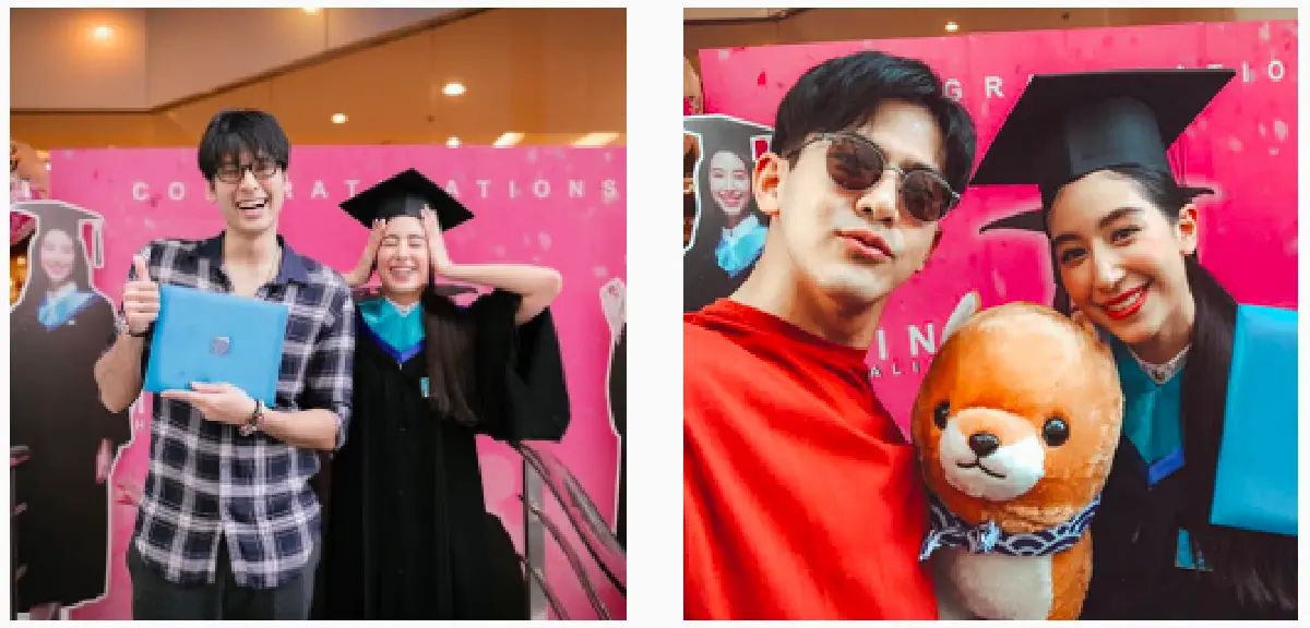 “มิ้นต์ ชาลิดา" หายเหนื่อย 7 ปีเรียนจบปริญญาตรีแล้ว หลังทำงานหาเงินส่งตัวเองเรียน