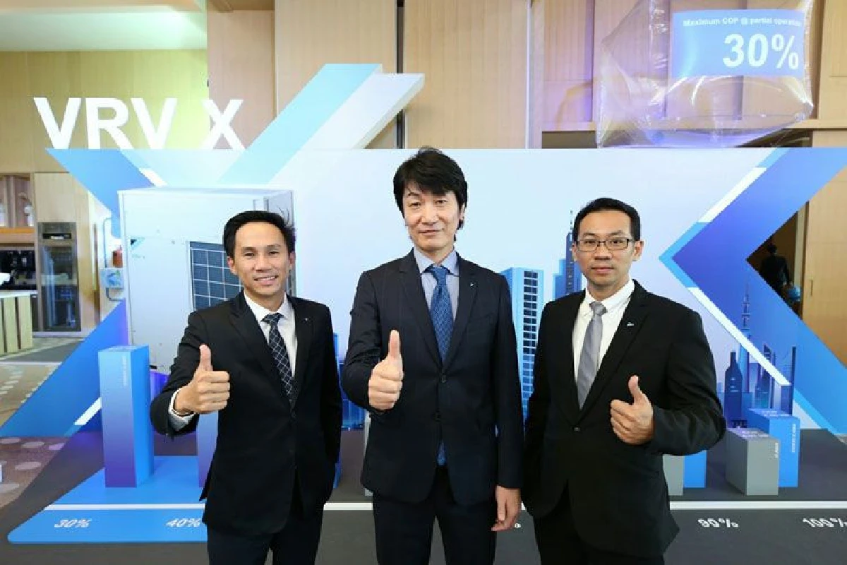 95 ปี ไดกิ้น ยืน 1 ตลาดแอร์ 60,000 ล้านต่ออีกสมัย พร้อมโชว์นวัตกรรม Magnetic Bearing Chillers ครั้งแรกของไทยที่กล้าใช้ในแอร์ขนาดใหญ่