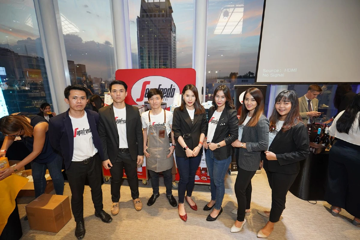 กาแฟ SEGAFREDO ร่วมเป็นส่วนหนึ่งในธุรกิจอาหารชั้นนำจากอิตาลี