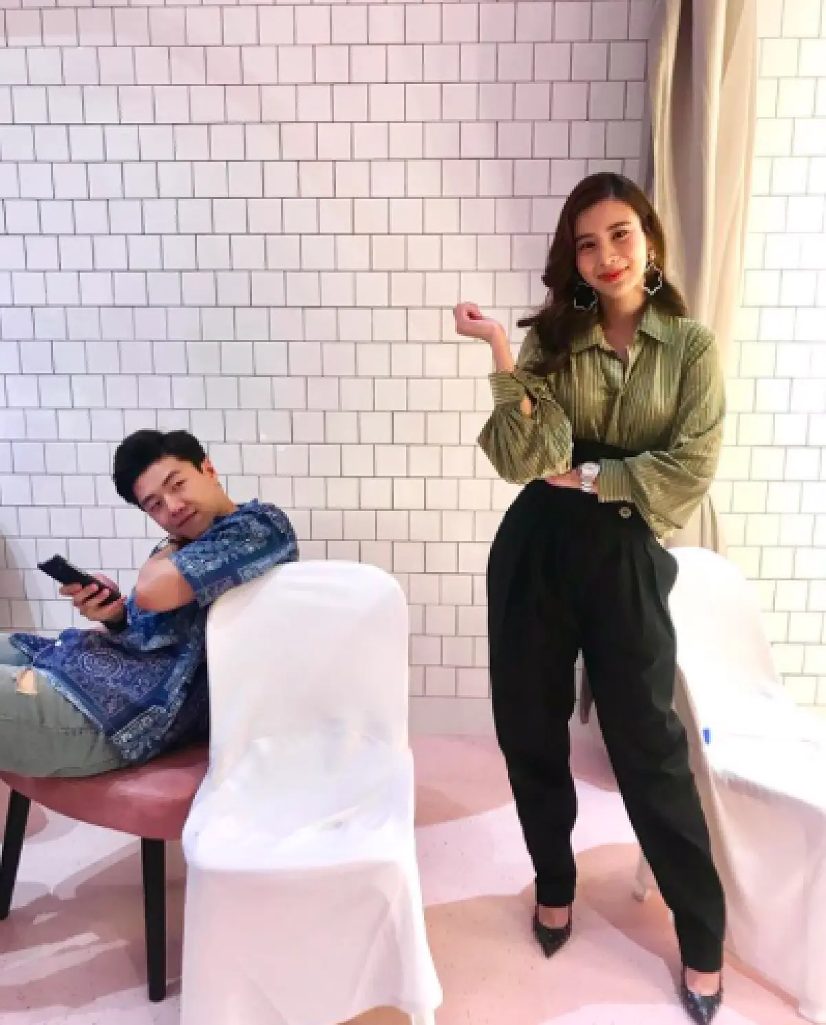 “เก้า สุภัสสรา” ควงหวานใจ “เชา ชวลิต” เที่ยวพัทยารับลมทะเลแบบชิลๆ