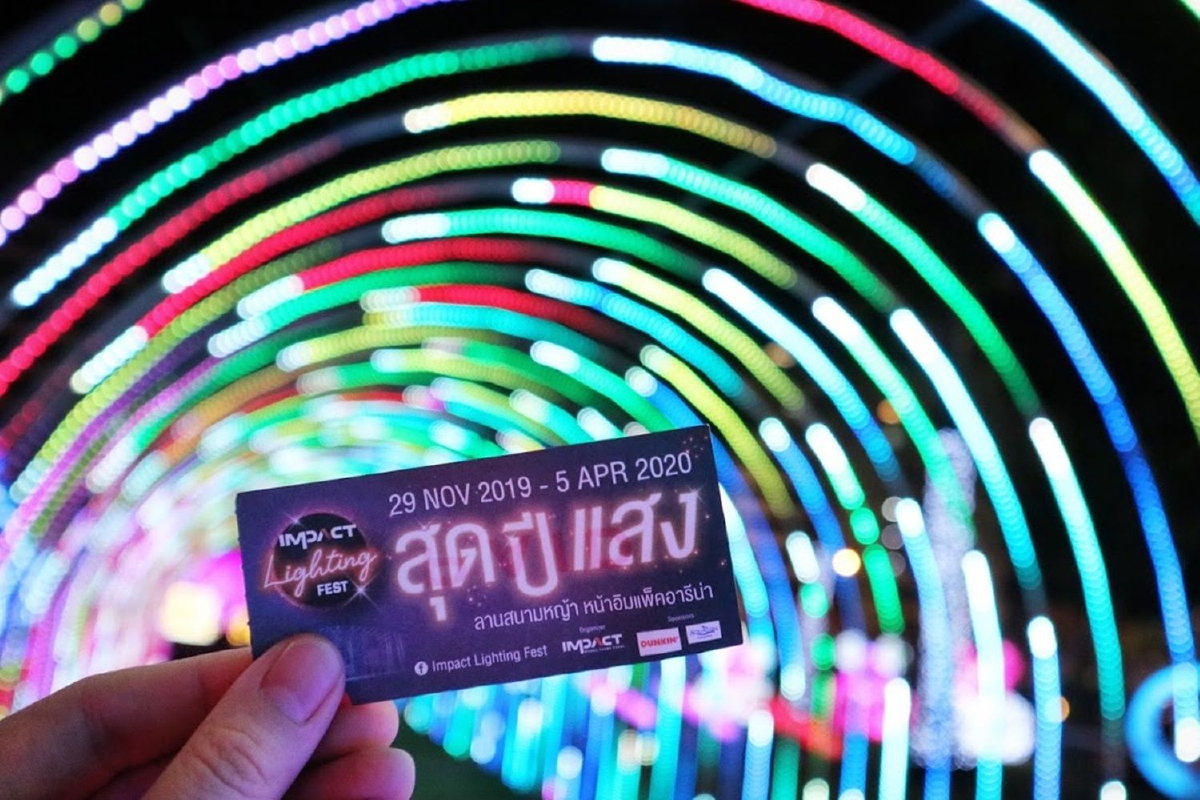 ฉลอง 20 ปี "อิมแพ็ค" จัดใหญ่เทศกาลไฟ สุด ปี แสง “อิมแพ็ค ไลท์ติ้ง เฟส” ฉลอง 20 ปี "อิมแพ็ค" จัดใหญ่เทศกาลไฟ สุด ปี แสง “อิมแพ็ค ไลท์ติ้ง เฟส”