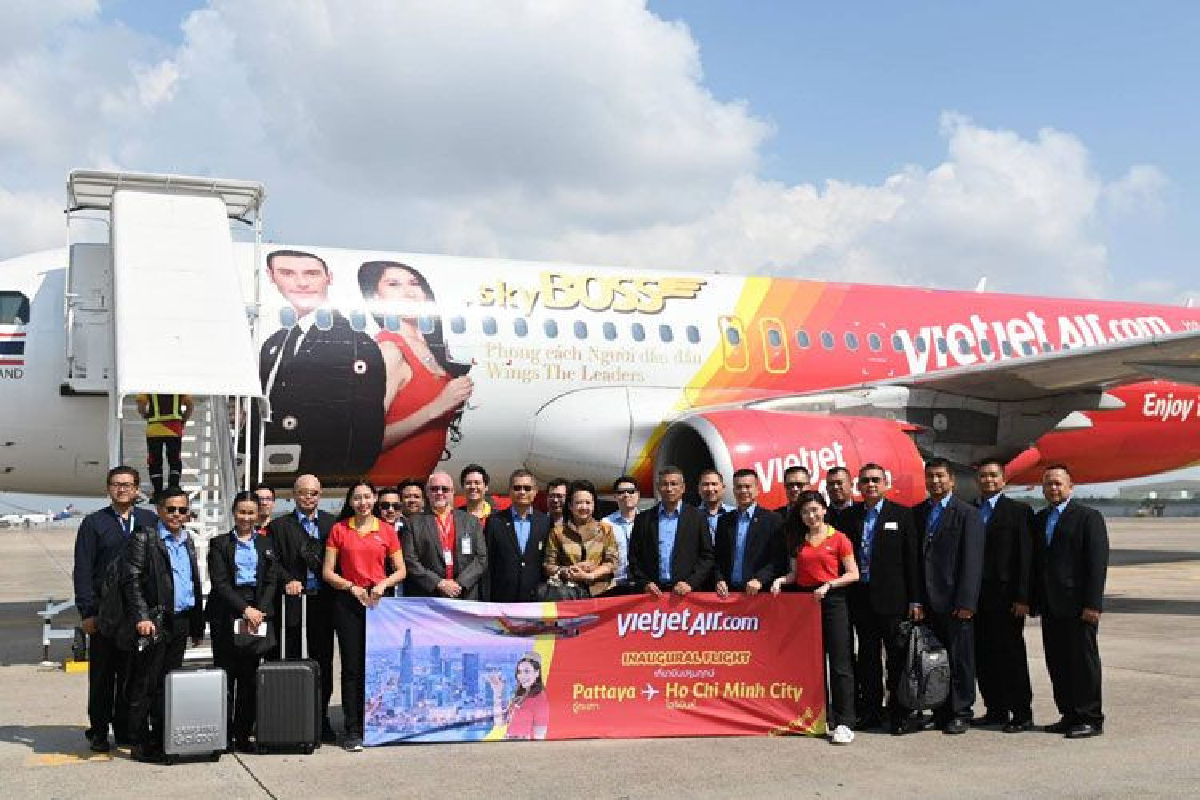 สายการบินไทยเวียตเจ็ทเปิดเที่ยวบินปฐมฤกษ์ อู่ตะเภา – โฮจิมินห์ เฉลิมฉลองช่วงเทศกาลคริสต์มาสและปีใหม่ สายการบินไทยเวียตเจ็ทเปิดเที่ยวบินปฐมฤกษ์ อู่ตะเภา – โฮจิมินห์ เฉลิมฉลองช่วงเทศกาลคริสต์มาสและปีใหม่