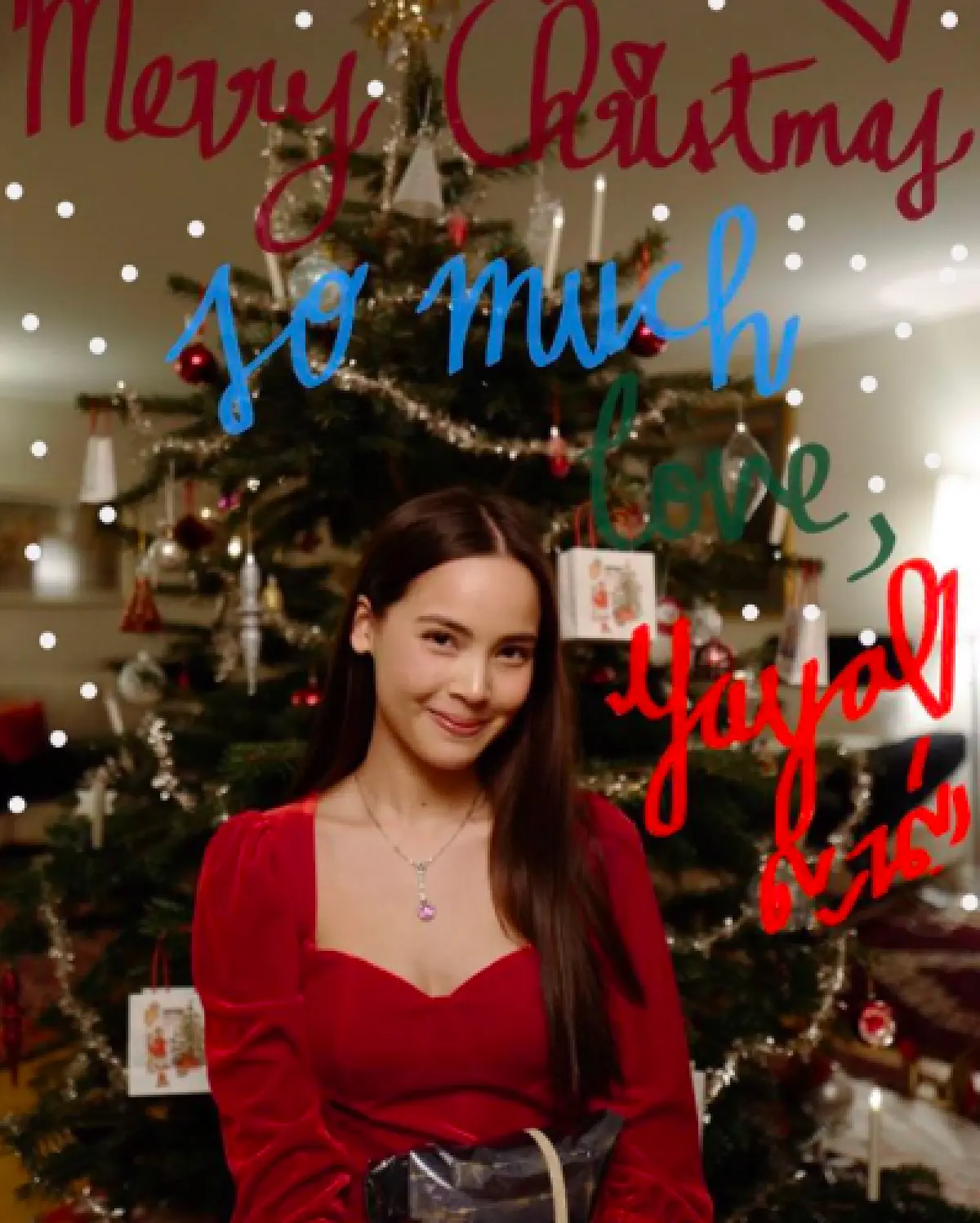 สวีตหวานถี่ยิบ! "ณเดชน์-ญาญ่า” อวดช็อตน้ำตาลพุ่ง ฉลองคริสต์มาสสุดแฮปปี้