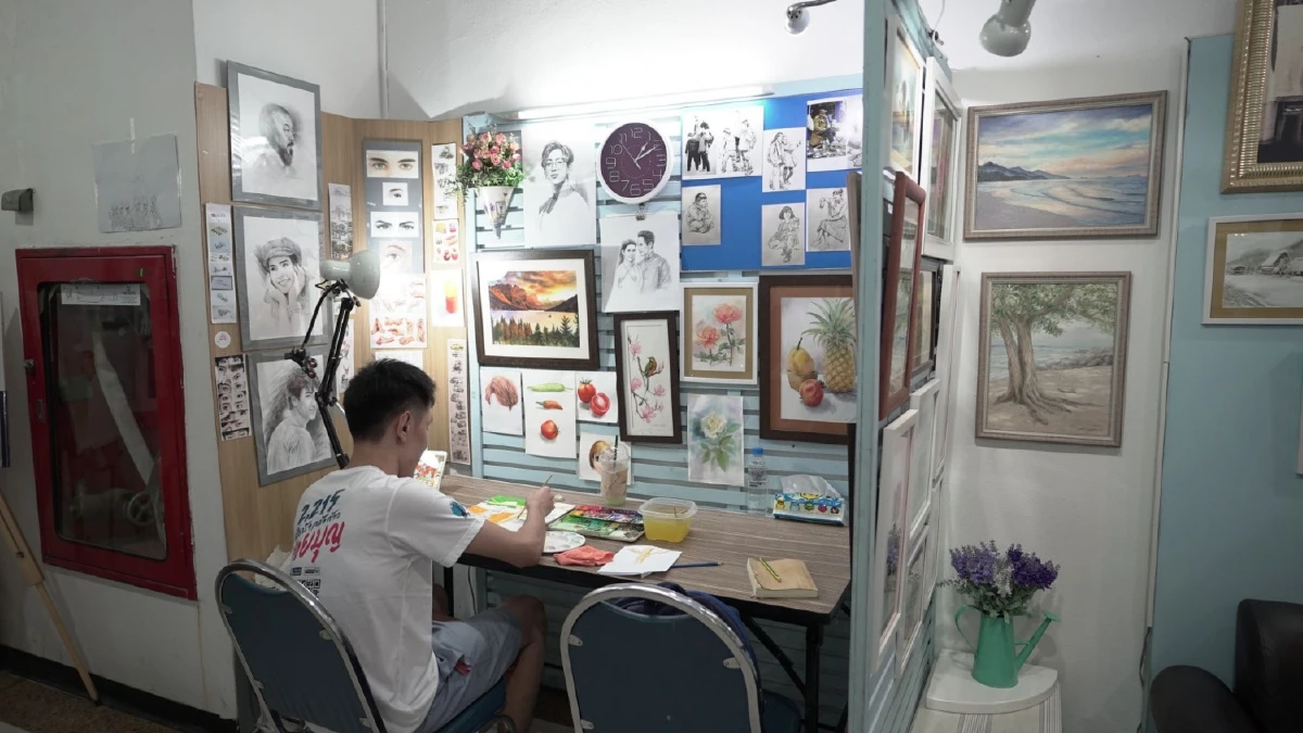 สอนศิลปะ Think About Art@Major Pinklo ทุนทักษะxประสบการณ์ สร้างกิจการส่วนตัว