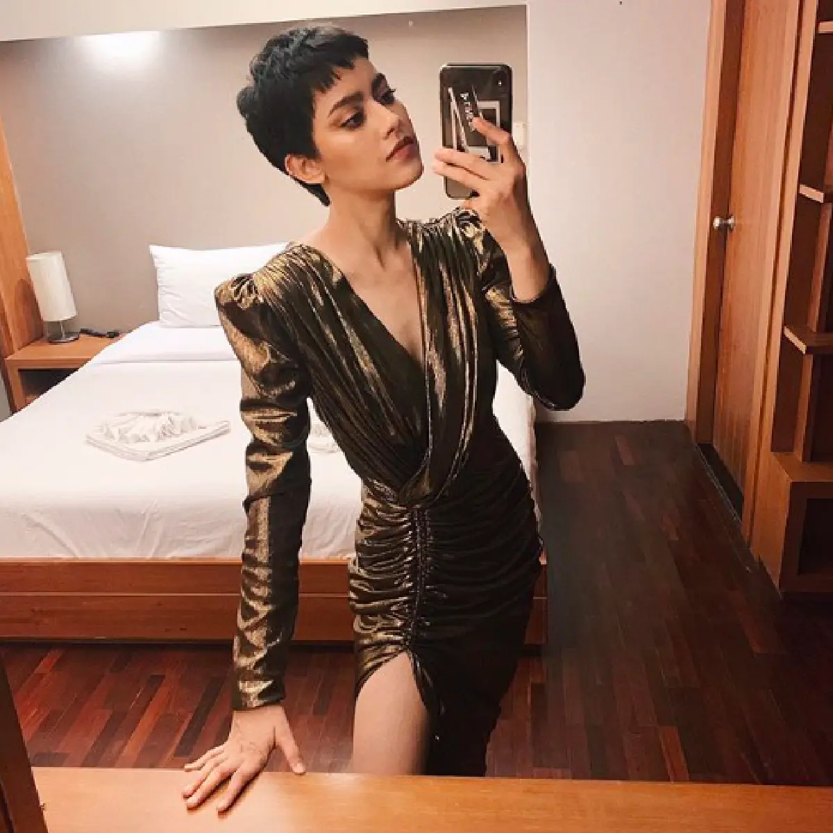 “นิ้ง ชัญญา” สาวสวยมาดเท่ ที่หลายคนต่างลงคะแนนว่ามีความคล้าย “ใหม่ ดาวิกา"