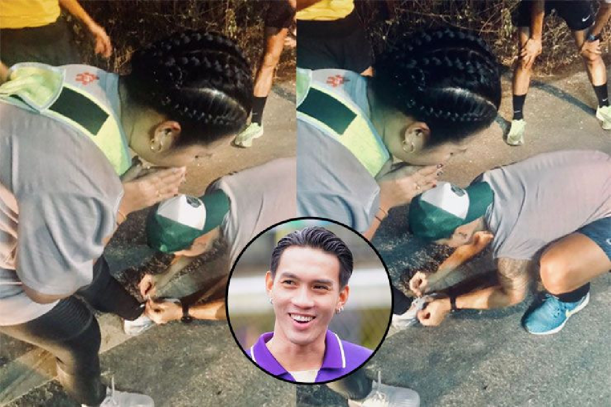 “ตุ๊กกี้” เผยโมเมนต์ประทับใจ “ลีซอ” ลงทุนคุกเข่าผูกเชือกรองเท้าให้! “ตุ๊กกี้” เผยโมเมนต์ประทับใจ “ลีซอ” ลงทุนคุกเข่าผูกเชือกรองเท้าให้!