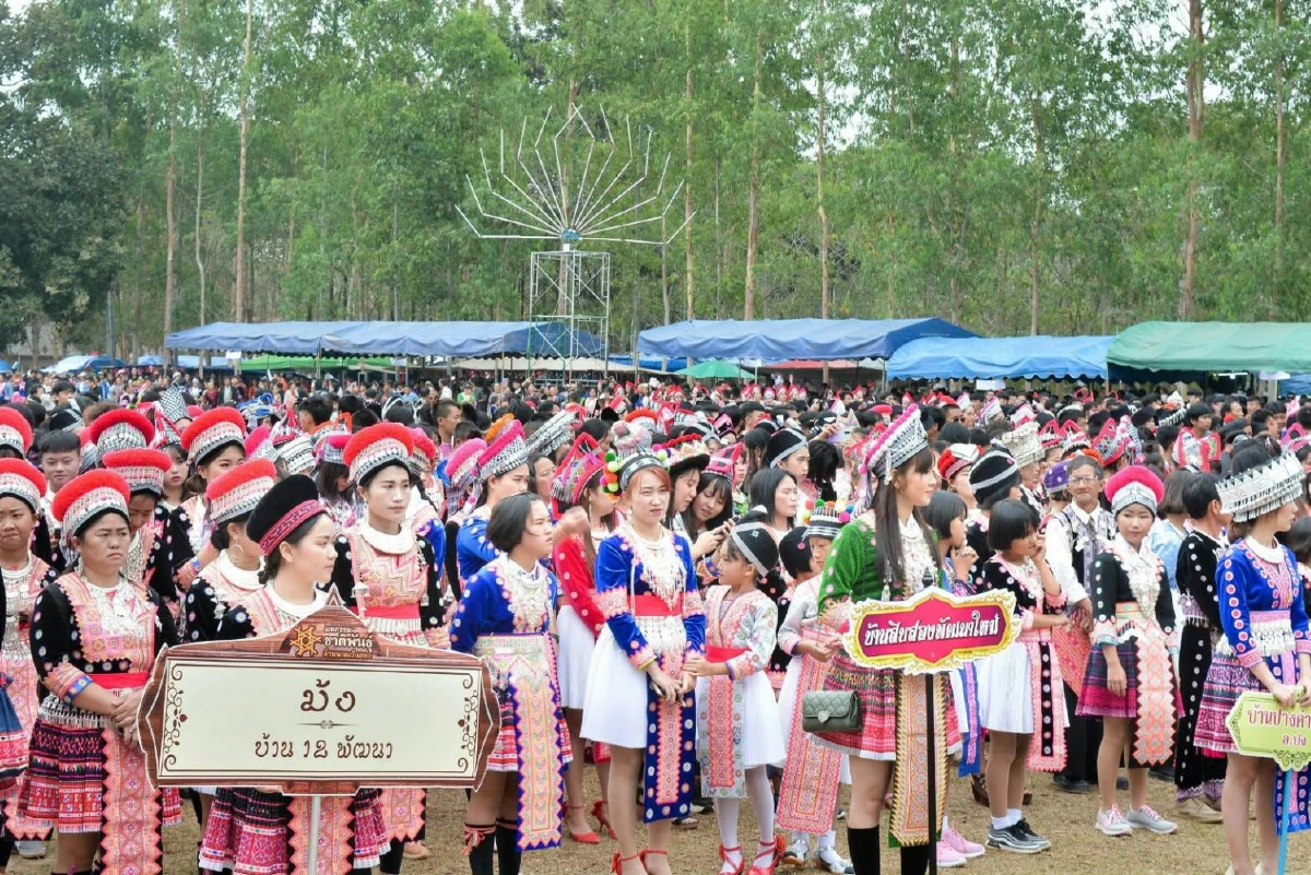 ครึกครื้น!พี่น้องชาวม้งกว่าครึ่งหมื่นร่วมฉลอง“ปีใหม่ม้งพะเยา”