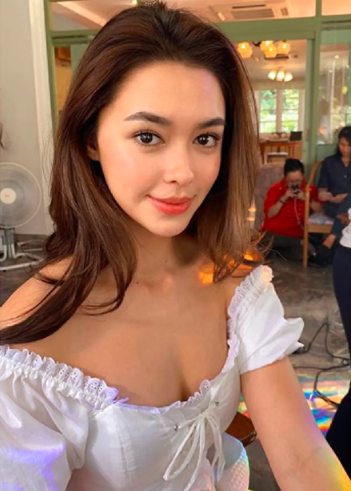 สลับกันเสิร์ฟความหวาน "โน้ต วิเศษ" ควงหวานใจ "แพทริเซีย" เข้าฟิตเนส