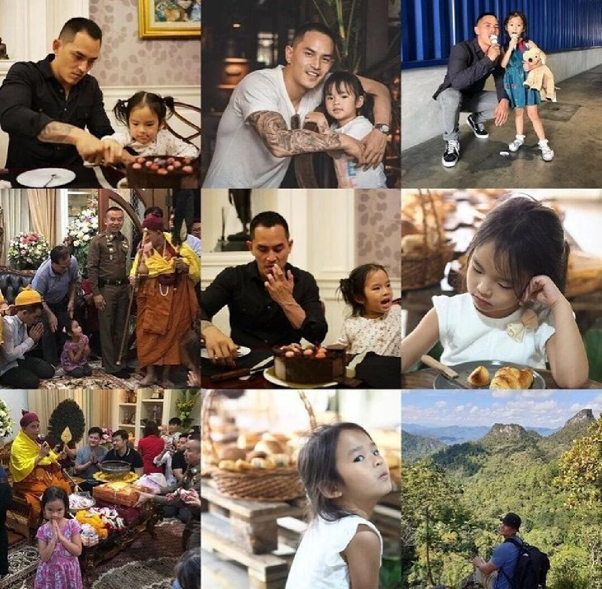 น้องปีใหม่ กับเหตุผลที่เลือกใส่ชุดไทยสีทองในวันเกิด พร้อมภาพน่ารักก้มกราบตัก แม่แอฟ