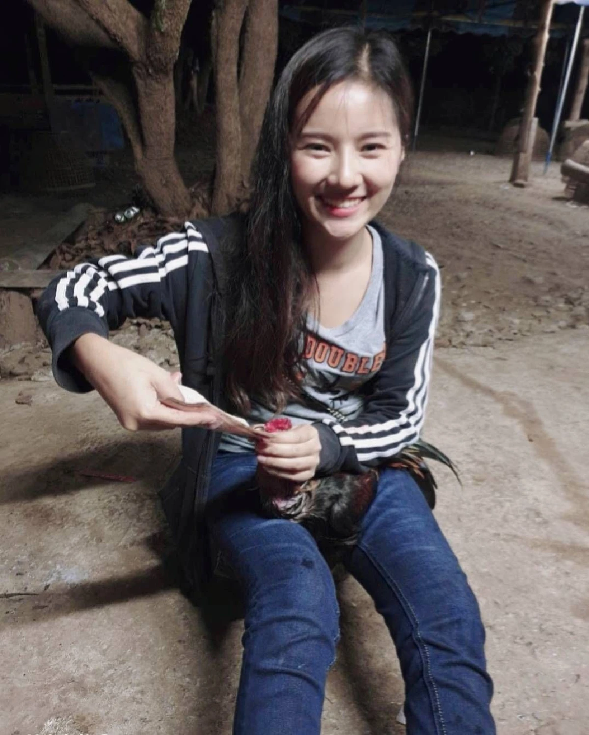 สาวพะเยาหันหลังให้งานประจำหันมาเลี้ยงไก่ชนสร้างรายได้งาม