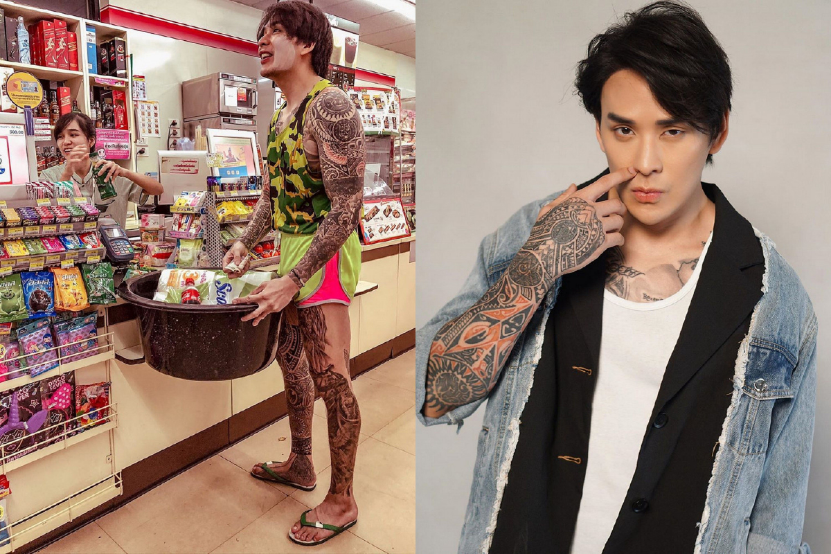 เอากับเขาด้วย! แทค ภรัณยู แบกกะละมังใบใหญ่ไปซื้อของ ร่วมรณรงค์ลดใช้ถุงพลาสติก เอากับเขาด้วย! แทค ภรัณยู แบกกะละมังใบใหญ่ไปซื้อของ ร่วมรณรงค์ลดใช้ถุงพลาสติก
