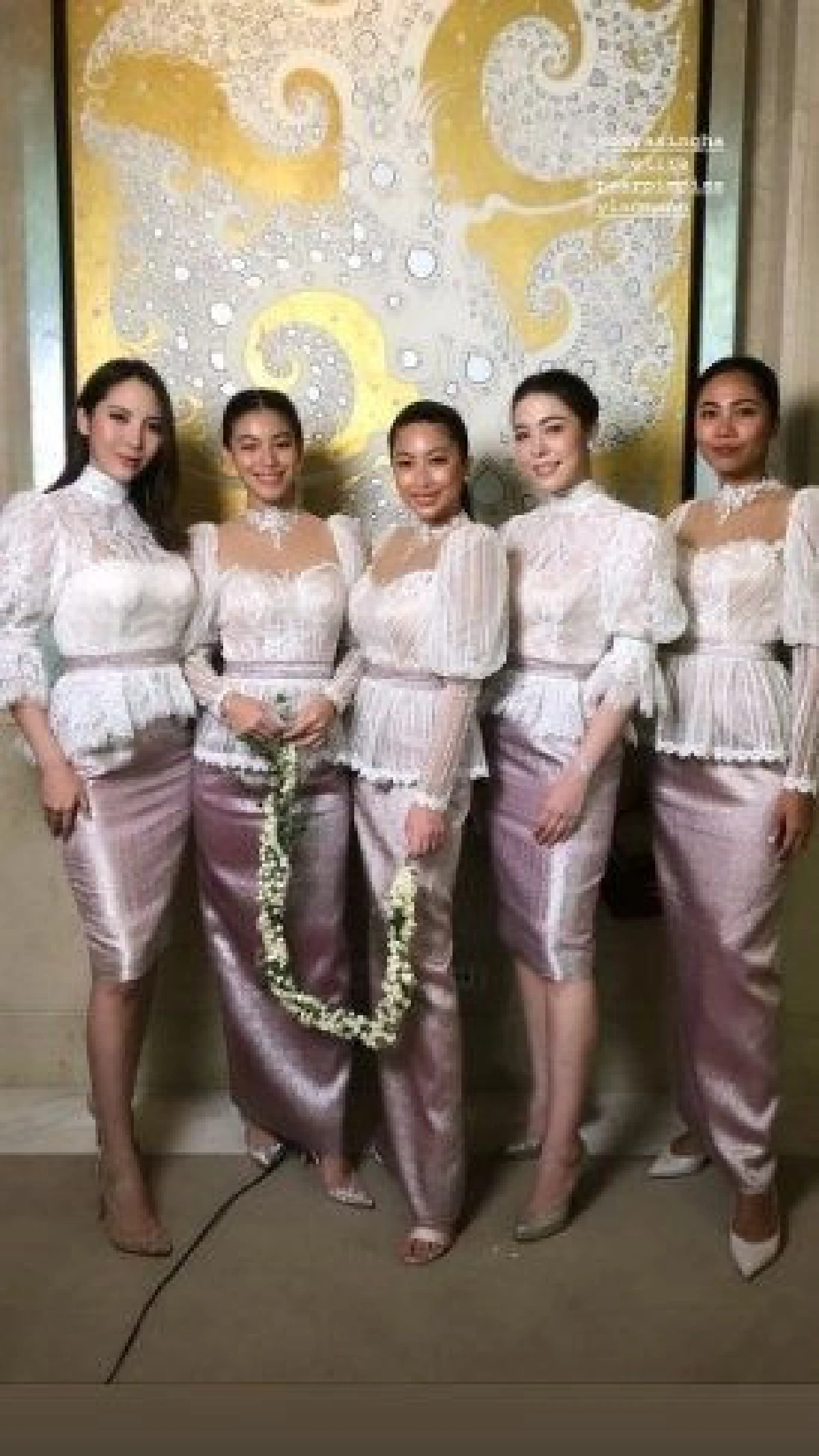 ส่องความสวยแก๊งเพื่อนเจ้าสาว ศรีริต้า เจนเซ่น จัดเต็มความปังทุกคน