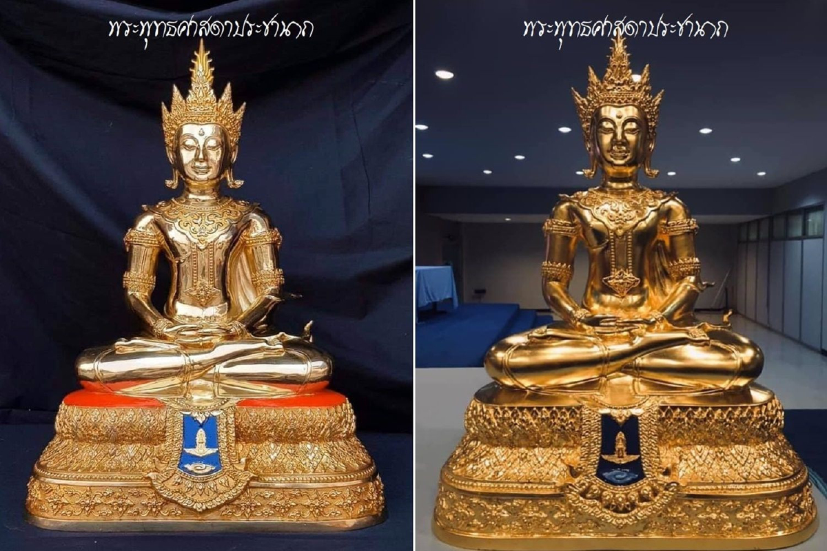 "พระพุทธศาสดาประชานาถ"พระพุทธรูปเนื้อทศโลหะองค์แรกของไทย "พระพุทธศาสดาประชานาถ"พระพุทธรูปเนื้อทศโลหะองค์แรกของไทย