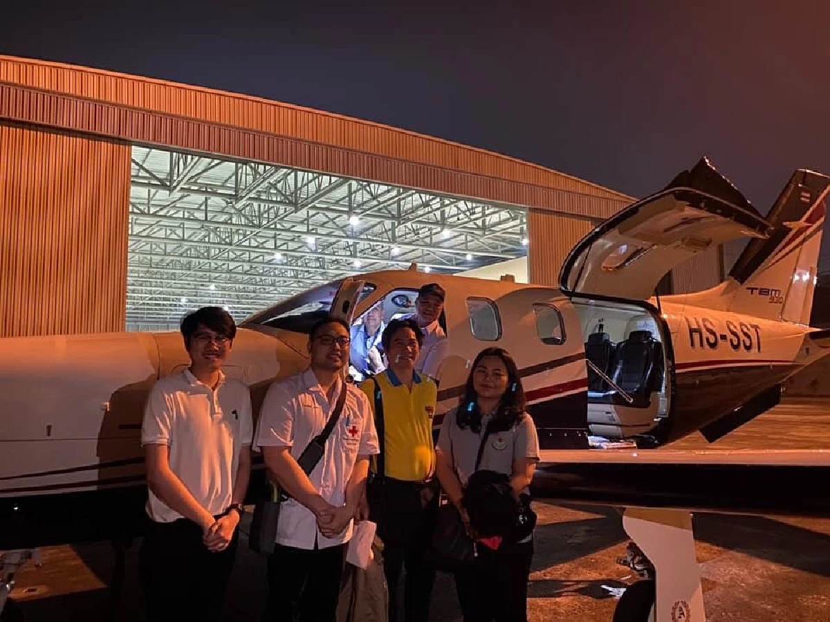 รองนายกฯ ขอลางาน-บินด่วนไปรับอวัยวะเพื่อนำมาต่อชีวิตคน