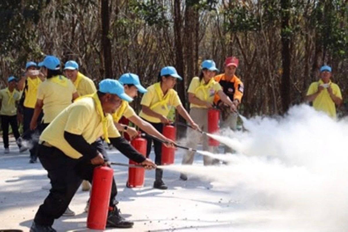 "จิตอาสา"พร้อมใจฝึกอบรมเตรียมพร้อมปฏิบัติภารกิจในยามมีภัยพิบัติ