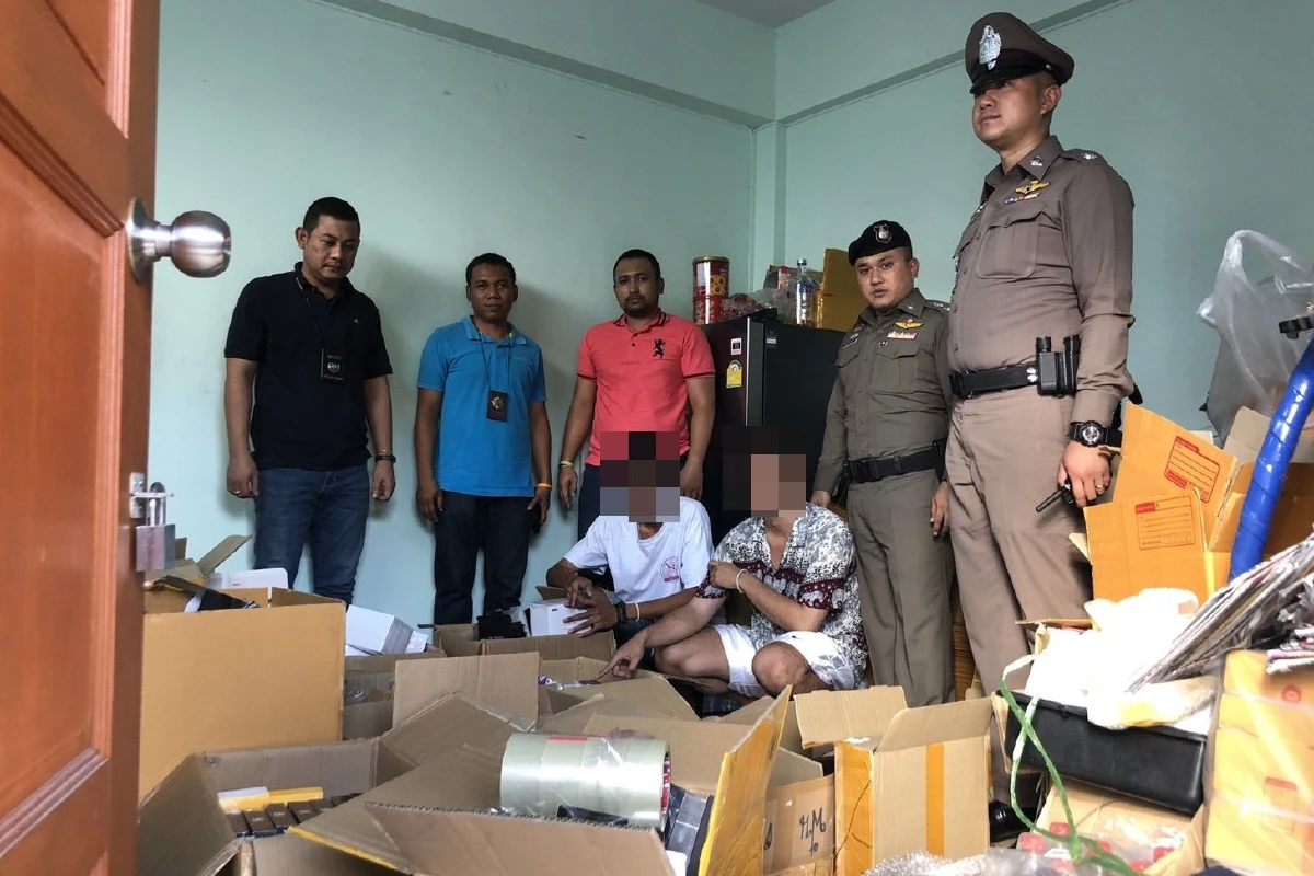 ตำรวจทลายแหล่งขายบุหรี่ไฟฟ้ารายใหญ่ ยึดของกลางมูลค่า5ล้านบาท